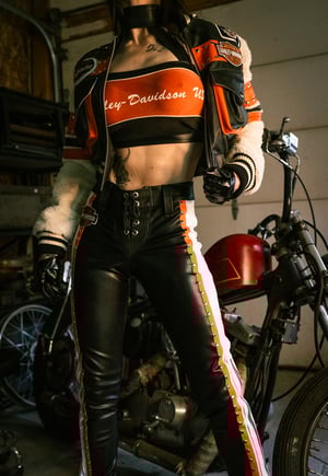 Image of Toxic Vision Mean Streak zipper pants