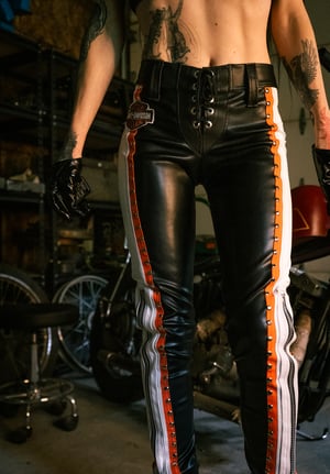 Image of Toxic Vision Mean Streak zipper pants