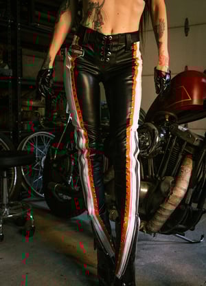 Image of Toxic Vision Mean Streak zipper pants