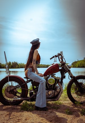Image of Toxic Vision Easy Rider biker hat
