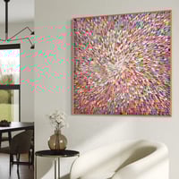Image 4 of 'A thousand tender things' - 125x125cm, FRAMED