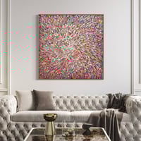 Image 9 of 'A thousand tender things' - 125x125cm, FRAMED