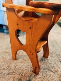 Image 4 of sweetheart wooden highchair - local pickup