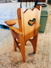 Image 5 of sweetheart wooden highchair - local pickup