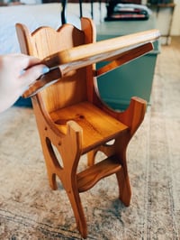 Image 6 of sweetheart wooden highchair - local pickup