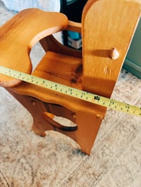 Image 8 of sweetheart wooden highchair - local pickup