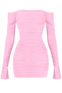 Image 5 of Rosalie ruched mini dress