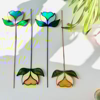 Image 2 of Heart Bloom Plant Stakes