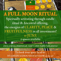 Image 1 of Full Moon 'Clarity, Peace & Fruitfulness' Ritual 11 June