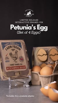 Image 2 of SET (of 4) - EGGS (Limited Release Interactive Pin)