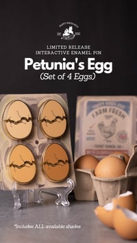 Image 4 of SET (of 4) - EGGS (Limited Release Interactive Pin)