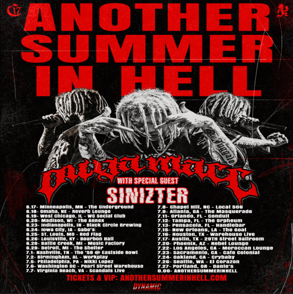 Image of Ouija Macc - Another Summer In Hell Tour [VIP/MEET & GREET]