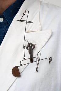 Image 1 of Airwear Brooch: Armature #2