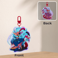 Image 2 of Grapefruit Ozzie Keychain