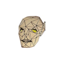 Image 1 of DEFORMR Mirror Mask Enamel Pin