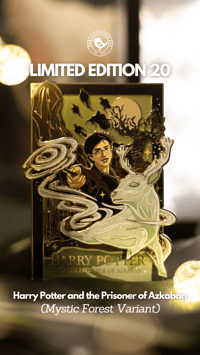 Image 1 of BOOK 3 , MYSTIC FOREST VARIANT : 4" Poster Pin (Limited Edition 20)