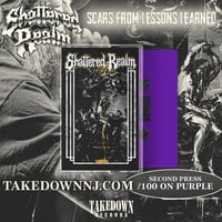 SHATTERED REALM "SCARS FROM LESSONS LEARNED" CS (SECOND PRESS)