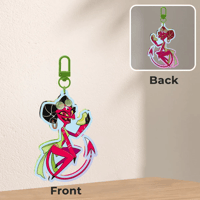 Image 2 of Honeydew Barbie Wire Keychain