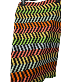 Image 3 of Size Small Color Zig Zag Pencil Skirt