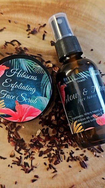 Image of Hibiscus Exfoliating Face Scrub 2 oz