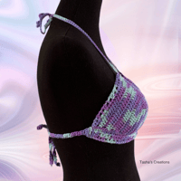 Image 3 of Watercolor Bikini Top
