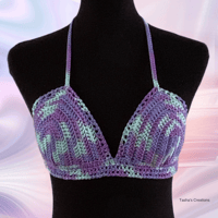 Image 4 of Watercolor Bikini Top