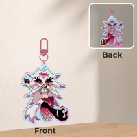 Image 2 of Dragonfruit Stella Keychain