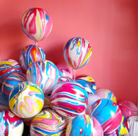 Image 3 of 18" Rainbow Tie Dye