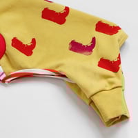 Image 4 of fringe cowboy boot tank italian greyhound catneydogney upcycled dog jumpsuit pajama romper  iggy