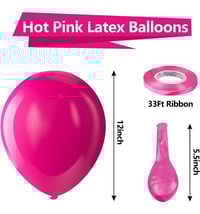 Image 2 of 12" Hot Pink