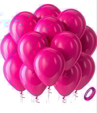 Image 1 of 12" Hot Pink