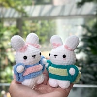 Image 2 of Kimono Bunnies °🌸⋆.ೃ⛩️࿔*:•