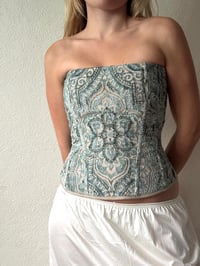 Image 1 of THE CATHERINE BLUEBELL CORSET 