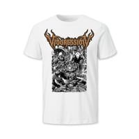 Image 1 of Viogression Demons T-Shirt White/Bronze
