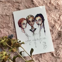 Image 2 of Weird sisters Print