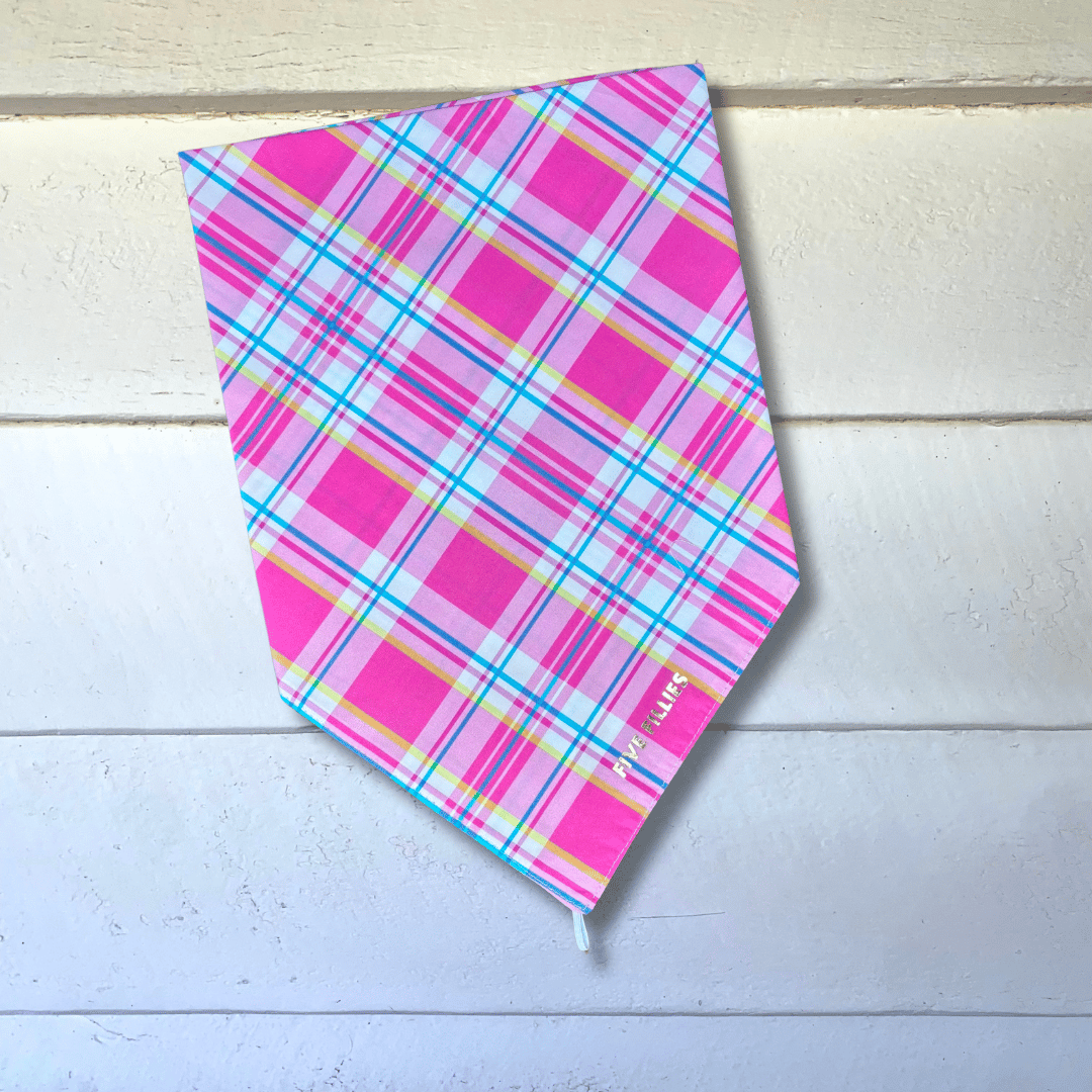 Image of Barbie Plaid Scarf