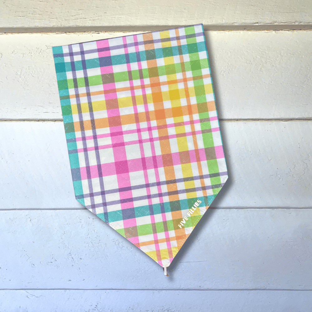 Image of Multi-Colour Rustic Plaid Scarf