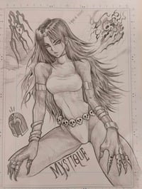 Image 2 of  Original Sketch Cover: Mystique // Hyde Zhang