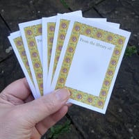 Image 1 of 12 x Bookplates - Sunflowers