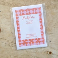 Image 2 of Pack of 12 Bookplates - Retro Orange