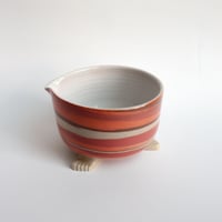 Image 2 of Matcha Bowl with Spout - Red Character
