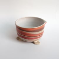 Image 5 of Matcha Bowl with Spout - Red Character
