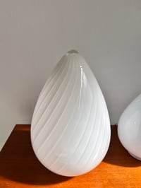 Image 3 of GRAN LÁMPARA DE MESA EGG DE MURANO XL, AÑOS 60