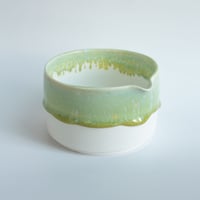 Image 1 of Matcha Bowl with Spout - Honeydew