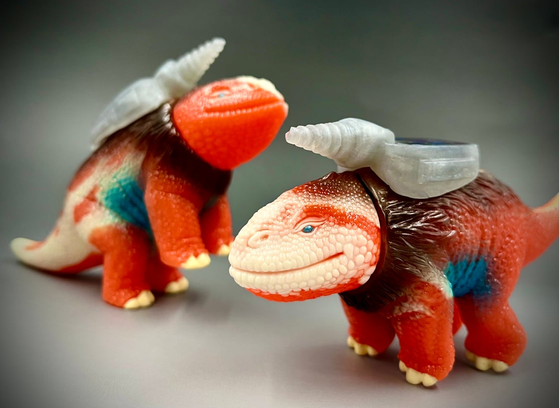 Image of Mudbellies: Battlebellies soft vinyl toy - Creamsicle