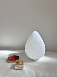 Image 3 of LÁMPARA DE MESA EGG DE MURANO, AÑOS 60