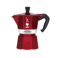 Image 1 of Bialetti Moka Express 3 Cup Deco Glamour Red