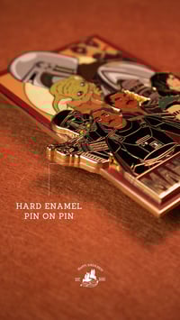 Image 4 of GREEN BEAN SQUAD : 4.25" Poster Pin (Limited Edition 65)