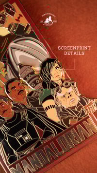Image 5 of GREEN BEAN SQUAD : 4.25" Poster Pin (Limited Edition 65)