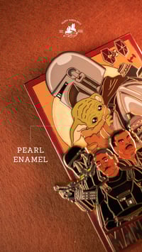 Image 3 of GREEN BEAN SQUAD : 4.25" Poster Pin (Limited Edition 65)